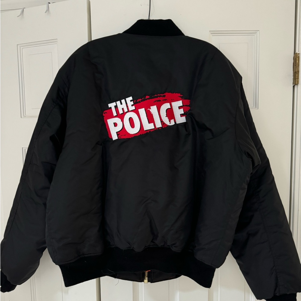 “The Police” concert jacket. Size XL. Worn once